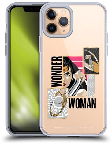 Head Case Designs Offizielle Wonder Woman DC Comics Waffen Grafik Kunstarten Soft Gel Handyhülle Hülle kompatibel mit Apple iPhone 11 Pro