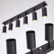 max K O M F O R T GU10 Deckenlstrahler schwarz mit GU10 – Premium LED Deckenlampe mit 6 schwenkbaren Spots für stilvolle Beleuchtung | ProSpot 866-6-BK