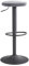 FineBuy Barhocker Samt Hocker ohne Lehne 58-79 cm, Küchenhocker Stoff/Metall 100kg, Design Barstuhl Tresenhocker Drehbar Bistrohocker