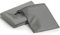 CelinaSun Outdoordecke 200x200 cm grau PES Taschen Stranddecke Picknick Decke Ultraleicht schnelltrocknend Unterlage