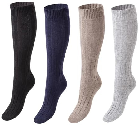 Prisco Calze Cashmere Donna Calzini Lana e Cachemire Termici Invernali Made in Italy Idea Regalo Natale