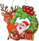 MILAIUN 5D DIY Diamond Painting Weihnachten Kranz,DIY Punkt Bohrer Diamant Malerei Weihnachtsdeko Kranz Kits,Türkränze,für Wand, Fenster Und Eingang Hom