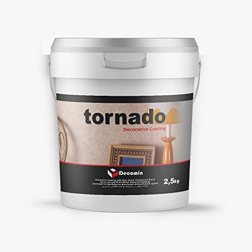TORNADO - Pintura decorativa para interiores, efecto terciopelo, rica en sombra, 2,5 kg, suave al tacto