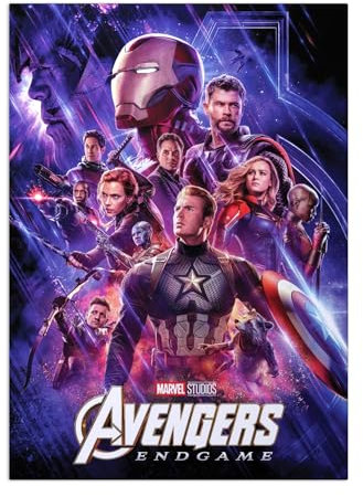 Displate Marvel Avengers Metallposter Marvel Avengers Poster Marvel Deko Marvel Merch Marvel Bilder Marvel Film Poster Marvel - Avengers Endgame - Avengers: Endgame Poster 32x45cm