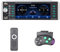 VIGORTHERIVE 5.1 Pulgadas IPS Single DIN Car Radio Bluetooth Car MP5 Player Pantalla táctil Multimedia con Control del Volante + Cámara de Respaldo.