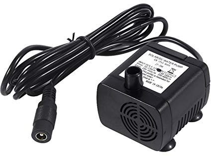 Tauchwasserpumpe, DC 12 V, Ultraleise, Amphibische Solar-Mikro-Tauchpumpe für Fischteiche und Brunnenteiche