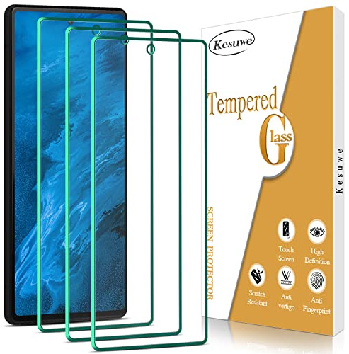 Kesuwe [3 Pièces] Verre Trempé pour Google Pixel 6 Film Protection écran, Anti-Rayures, Dureté 9H, Haut Définition, Sans Bulles, 0,33mm HD Ultra Transparent, Facile à installer