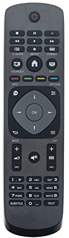 AULCMEET 398GR8BD1NEPHH Telecomando Sostituzione per Philips TV 32PFT4100 40PFT4100 48PFT4100 43PFT4001 43PFT4001/05 24PHH4000/88 32PHT4001/05 32PHT4001 24PHT4022 24PFS4022/12