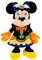 Disney Store Minnie Maus - Halloween 2023 - Nachtleuchtendes Kuscheltier, 38 cm, Schwarz