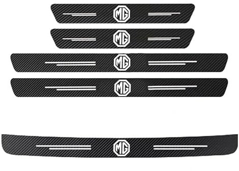 Car Sill Protectors Strips, For Mg Mg3 Mg6 ZS EV HS GS GT TF ZR 3 5 6 7 EZS EHS ONE 3SW MG4 Navigators anti-wear Welcome Pedal Protector Scratch Pad Threshold Sticker