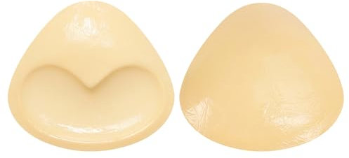 NATOSU 1 paire de coussinets de soutien-gorge auto-adhésifs amovibles push-up coussinets d'élargissement de poitrine pour bikini forme triangulaire