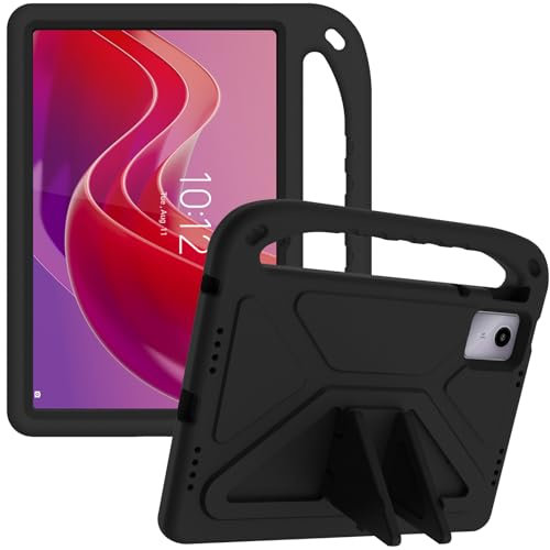 YRH per Cover Lenovo Tab M11 11 pollici 2024, Custodia per bambini con supporto antiurto per tablet Lenovo M11 (nero)