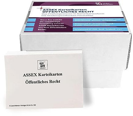 ASSEX Karteikarten Öffentliches Recht - Berlin: Im Frage- und Antwortsystem aufgebaut (Assessor Karteikarten Öffentliches Recht)