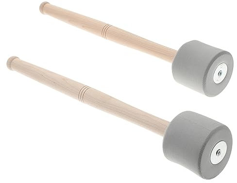 OFFSCH 2 Piezas Baquetas De Escenario Creativas De Percusión Mazos De Mango Baquetas Elegantes Para Actuaciones Escénicas