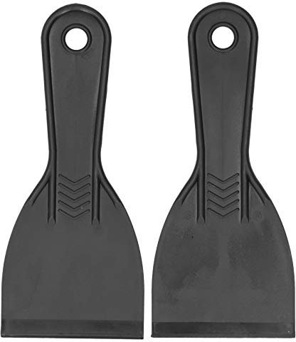 2Pcs Plastic Scraper, 3in 3D Printer Spatula Tool SLA Photosensitive Resin Hot Bed Shovel Accessory for 3D Printing Resin Removal,Spackling,Patching,Decal,Wallpaper