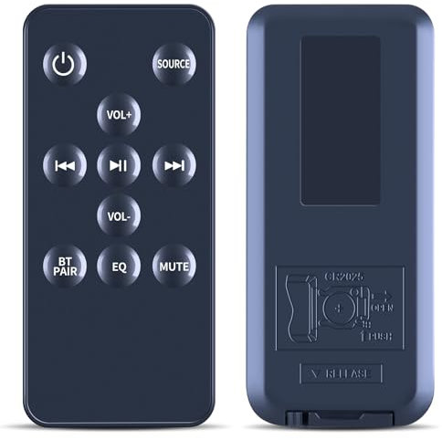 TCNOUMT Replacement Soundbar Remote Control Suitible for Logik L32SWLB14 Sandstrom S47S13