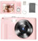 Digital Camera,COLALY Autofocus UHD 48MP Kids Camera with 8G SD Card,2,4'' Screen with 16X Digital Zoom Anti Shake,Mini Compact Portable for Kids Teenagers Beginners