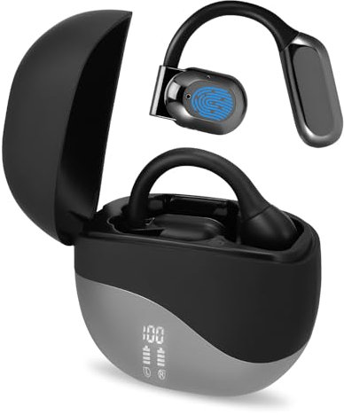 AI Translating Ear Buds, Kabellose Übersetzungs Kopfhörer, 5.3 Bluetooth Ohrhörer, 144 Sprachen in Echtzeit, HD Rauschunterdrückung In-Ear Sprachübersetzer Ohrhörer für Lernen, Reisen und Busines