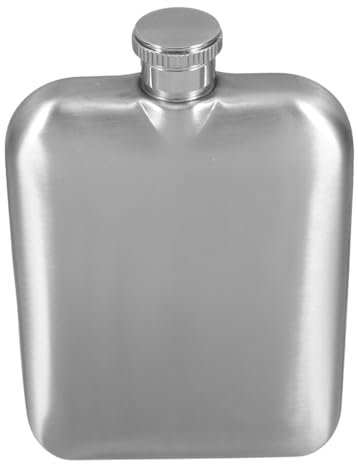 Veemoon Flasque Vintage Acier Inoxydable Compacte Pour Whisky Ou Vin Portable Et Élégante Pour Voyages Et Activités