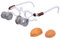 Ipetboom 1Pièce Masseur Moxa Ergonomique pour Yeux Monture de Lunettes Portable Coquille de Noix pour Yeux