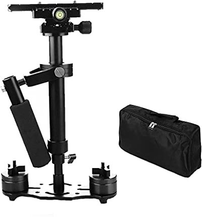 YUGSHNKFC S40 Stabilisator Für Kamera 40 cm Steadicam Mit Schnellveröffentlichungsplatte 1/4 Für Videokamera DSLR