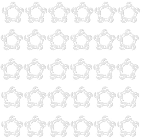 50 PCS Balloon Clips for Balloon Arch, Plastic Balloo/n Arch Connectors Clip Holders for Balloo/n Clips for Birthday Wedding Party Decorations