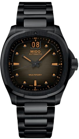 MIDO Multifort TV Big Date - Schweizer Automatikuhr für Herren - Edelstahl, 40mm Gehäuse