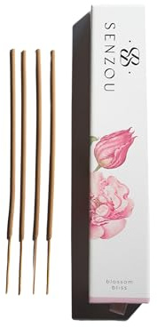 SENZOU Incense Sticks Blossom Bliss | für Entspannung & Meditation | Harmonisches Dufterlebnis | Perfekt für Yoga & Achtsamkeit | Wellness- & Self-Care-Rituale