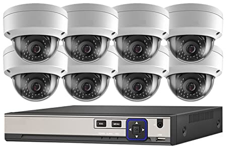 8MP 4K Gesichtserkennung NVR Außen Safe Sicherheit Schutz Tür CCTV-System Mit 5MP IP Kamera Outdoor Video Überwachung Kits(None,8CH NVR 8pcs Camera)