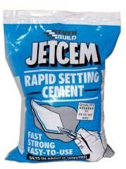 Jetcem Rapid Set Cement 3kg - Sets in approximately 30 minutes (Pack 9kg)