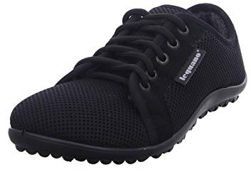 leguano aktiv Winter schwarz – der sportliche Barfußschuh