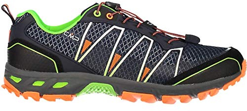 CMP Altak Shoe, Zapatillas de Trail Running Hombre, Multicolor Navy Mint Orange Fluo 97bd, 41 EU