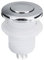 UxradG 28/32/34 mm Impermeable Aire Presión Interruptor Baño Spa Masaje Baño Garbage Desagüe Juguete Interruptor de Aire Pulsador Botón, White/32mm, 32 mm