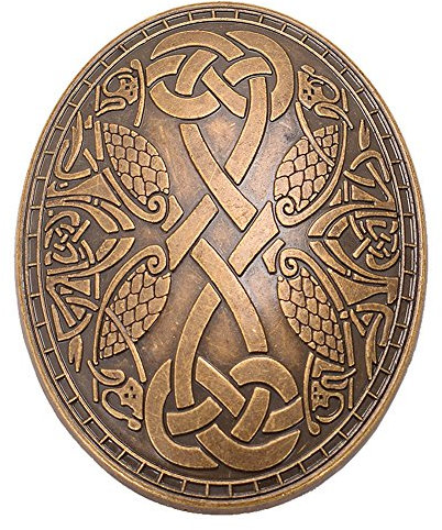 GRACEART Mittelalterlich Wikinger Brosche (1 x Stück)