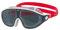 Speedo Unisex Erwachsene Biofuse Rift Mask Schwimmbrille | Schwimmen im Freien | Anti-Beschlag | Wasserdicht Schwimmbrille, Lava Red/Oxid Grey/Smoke, Einheitsgröße