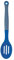 Colourworks Slotted Spoon, Silicone, Blueberry, 27 cm