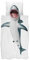 Snurk Bettwäsche Hai Blau Weiß Shark Kinder Meerestier Meer Fisch Flosse Zähne Wasser Baumwolle Perkal 135 cm x 200 cm