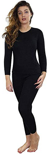 Gaffer Ladies Big Size Thermal Top Bottom Women Winter Warm Long Sleeve T Shirt