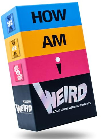 How Am I Weird - Award Winning Family Party Card Game for Adults & Teens - 500 Cards - Board Game Weird Gift
