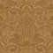 Papier peint doré ocre baroque pour chambre adulte | Tapisserie motif élégant terracotta pour salon | Papier peint couloir élégant