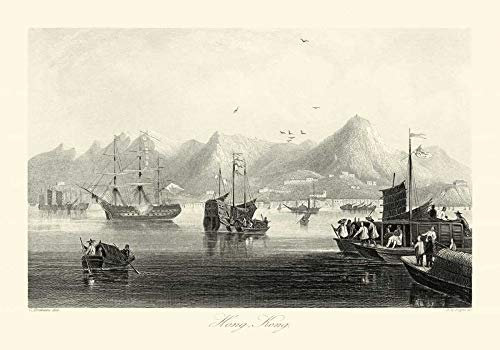 Bild auf gerollter Leinwand, Szenen in China XII Allom T. - Küstenhorizontale Kunstdruck, Landschaften, Asien, China, chinesische Orie, Leinwand, Kunstdruck, 45,7 x 66 cm