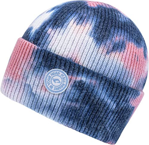 CHILLOUTS Unisex Yuna Hat Winterm TZE, pink/Navy tie dye, Einheitsgröße EU