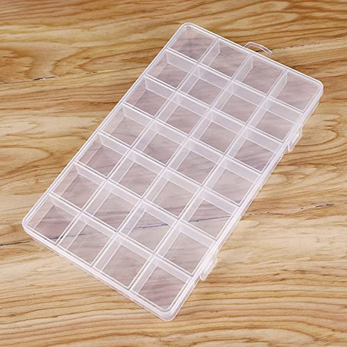 HAOBIN Aufbewahrungsbox Mit 28 FäCher Sortierboxen Sortierbox FüR Kleinteile Pp Sorting Boxes Sortimentsbox Sortimentskasten Sortimentsboxen Verwendet In Schmuck, Perlen, Kleinteilen Und Accessoires