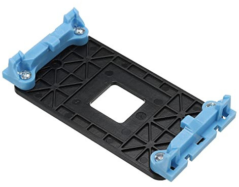 PATIKIL AM3 CPU Cooling Bracket Heatsink Bracket Cooling Mounting Sheet Plate Blue Black with 4 Screws for AM2 AM2+ AM3 AM3+ FM1 FM2 Motherboard Socket