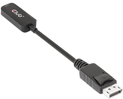 Club 3D DisplayPort1.4 to HDMI 4K120Hz/8K60Hz HDR Active adapter M/F - 0.21 m - DisplayPort - HDMI - Male - Female - Straight