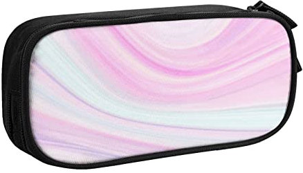 Federmäppchen Rosa Marmor Ombre Farben Große Kapazität Federmäppchen Stifteetui Tasche Schreibtisch Organizer Federmäppchen für Jungen Mädchen, farbe, 5.0cm*10.5cm*20.5cm, federmäppchen