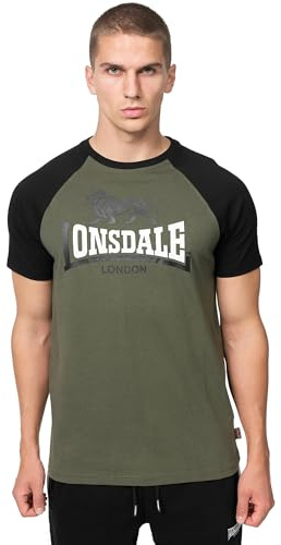 Lonsdale Herren T-Shirt Normale Passform MAGILLIGAN