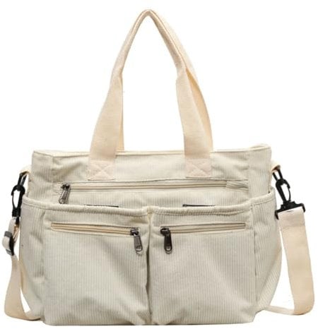 Makukke Damen Umhängetasche Tote Bag Tasche Mehrfachtasche Shopper Tasche Handtasche Schultertaschen für Arbeit Büro Reisen Einkaufen Schule