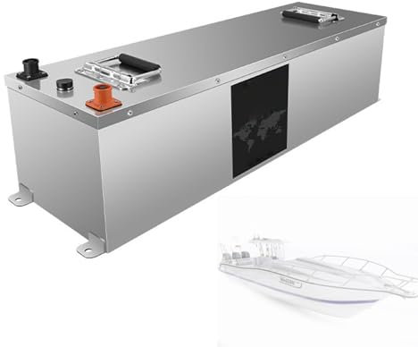 SSCYHT 72 Volts Speedboat Lithium Battery 72V 52Ah Ship Backup Power Electric Boat Yacht Kayak Lithium Iron Phosphate Power Battery Pack 3500+ Cycle LiFePO4 Battery