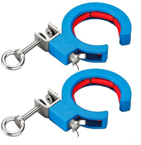 Cable Wire Threading Tool,Bridge Pulley Tool Cable Tray Roller Cable Threading Wire Pulling Pulley(Blue 2pcs)